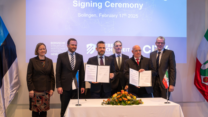 MoU signing in Solingen